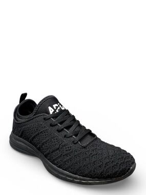 NEW APL Phantom Techloom Running Shoe Womens Size 8.5 All Black Sneakers apl New